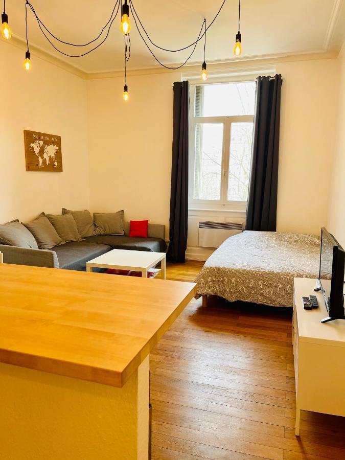 Apartamento Studio cosy de 28m2 au centre de Strasbourg, avec parking en supplément Exterior foto